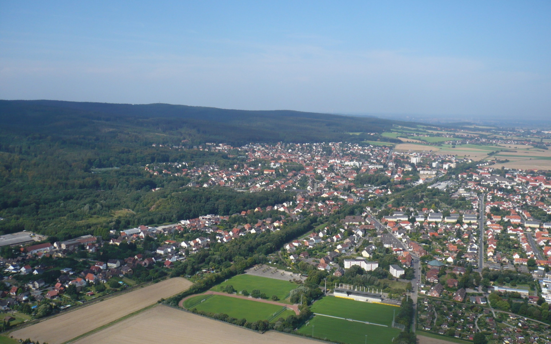 Barsinghausen aus der Luft